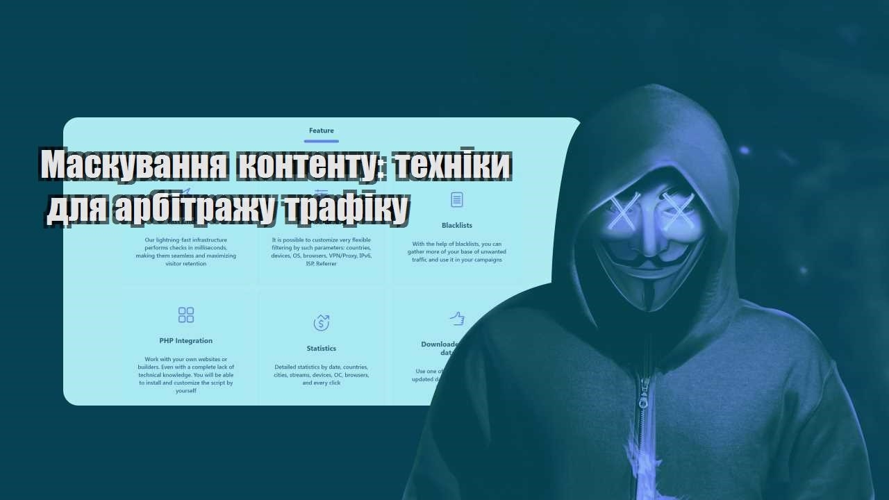 maskuvannya kontentu tehniky dlya arbitrazhu trafiku