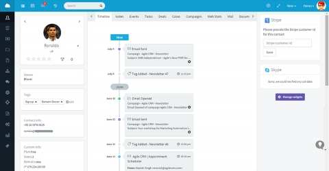 agile crm htdrx